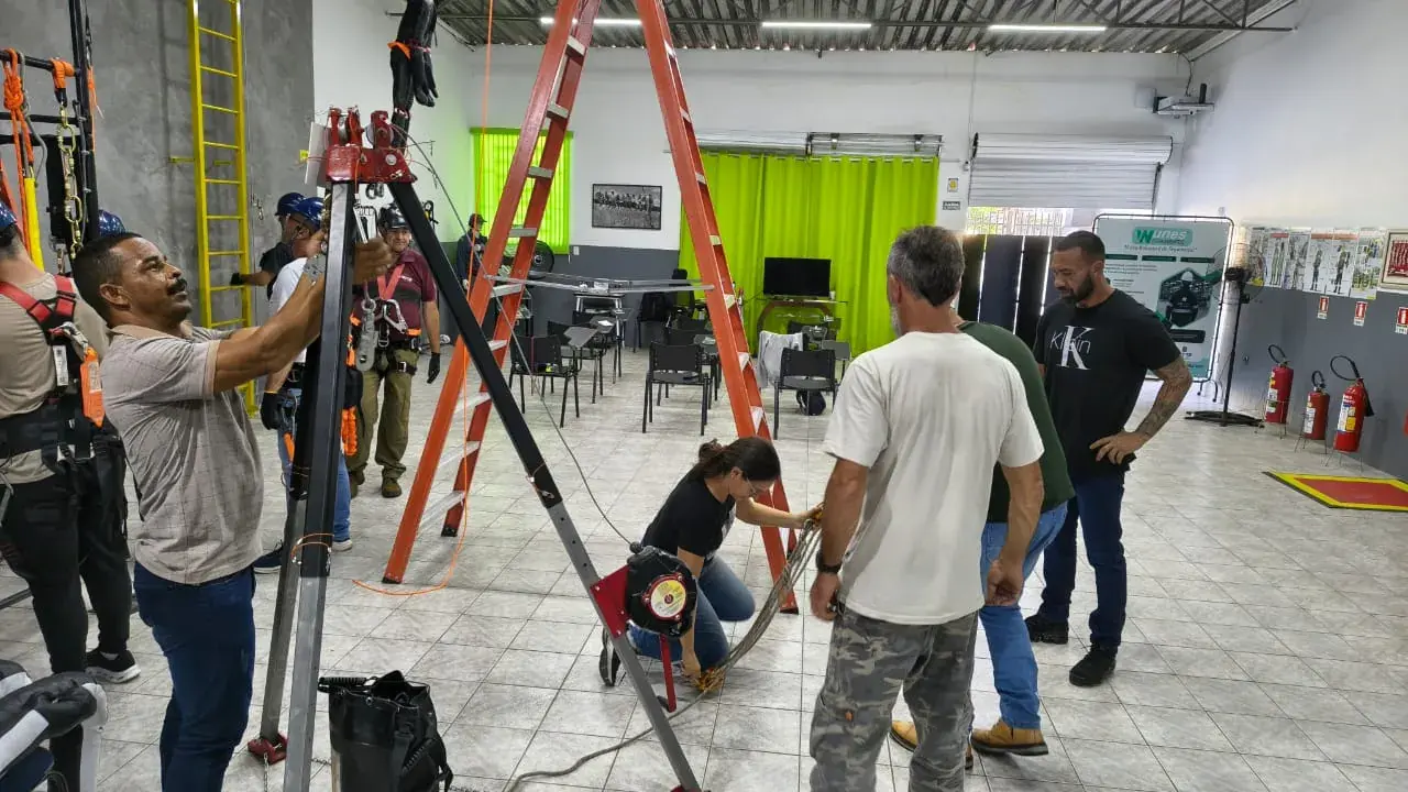 Atividade de treinamento da WNUNES