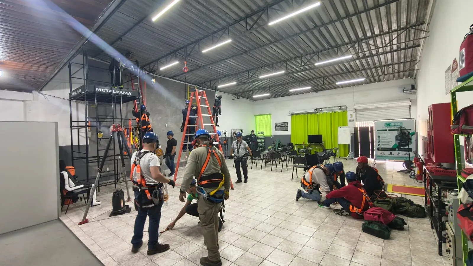 Atividade de treinamento da WNUNES